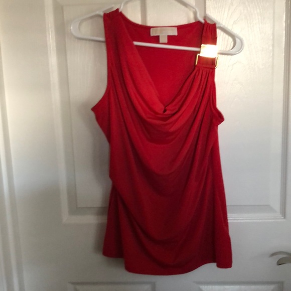 Michael Kors Red Tank Top - Picture 3 of 5